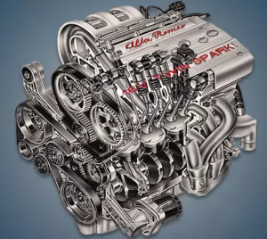 Engine Alfa Romeo AR32104 300x268 - Engine Alfa Romeo AR32104