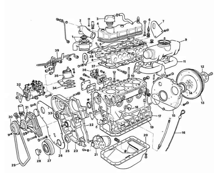Engine DAF BN 52  - Engine DAF BN 52