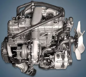 Engine Isuzu 4JB1 300x268 - Engine Isuzu 4JB1