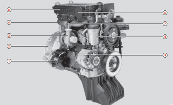 Engine Mercedes OM926LA   2 - Engine Mercedes OM926LA
