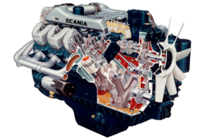 Engine Scania DS14  300x197 - Engine Scania DS14