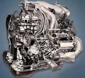 Engine Toyota 1VZ FE 300x273 - Engine Toyota 1VZ-FE