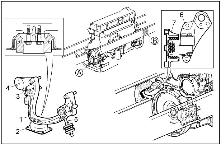 Engine Volvo D16C610  - Engine Volvo D16C610
