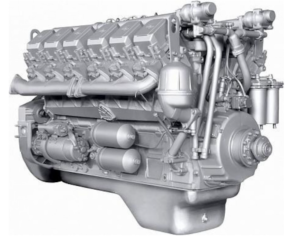 Engine YaMZ 240  300x239 - Engine YaMZ-240