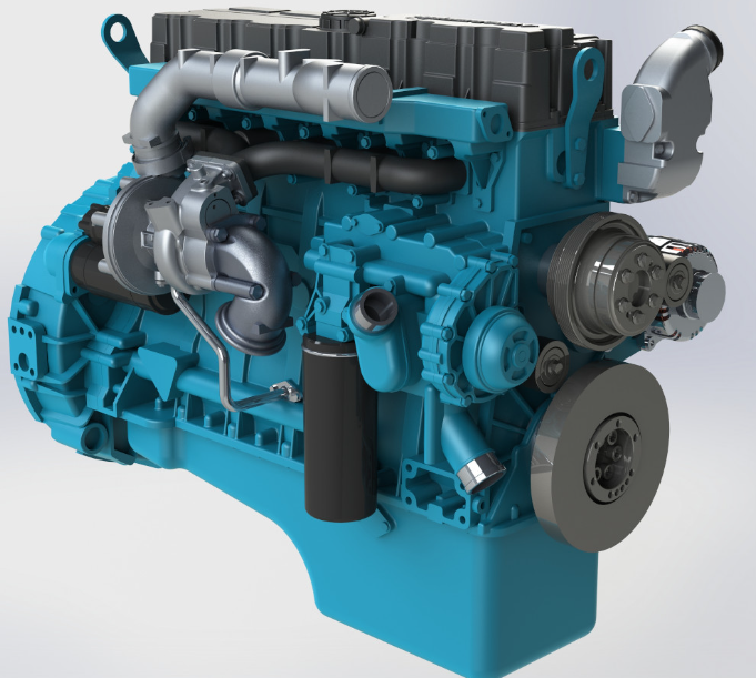 Engine YaMZ 536  - Engine YaMZ-536